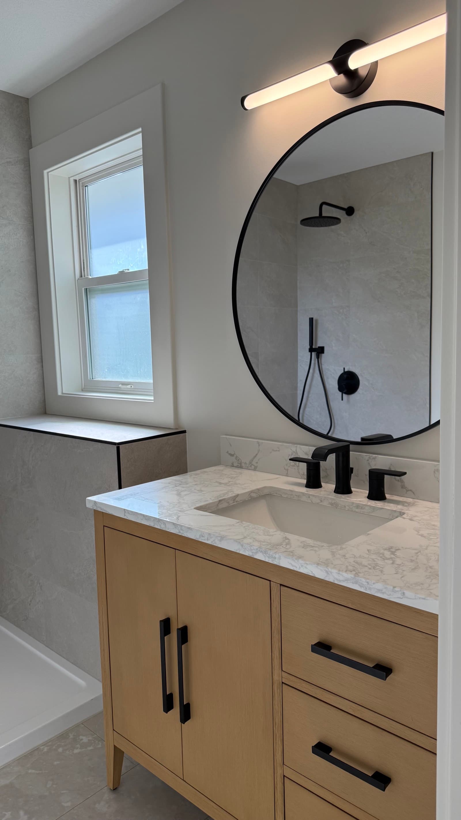 Completed Ladysmith bathroom and ensuite